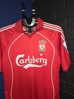 Liverpool Fc Home Football Kit Soccer Jersey Football Size Medium 