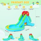 Kids Inflatable Water Slide Bouncer With Splash Pool   Ball Pit  W  Blower
