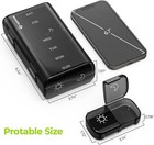 Weekly Pill Box Organizer 7 Day Medicine Storage Case 2 Times A Day Daily Am Pm
