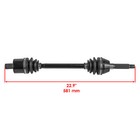 Caltric Front Cv Joint Axle For Polaris Sportsman Touring 570 Premium 2020-2024