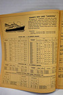 Original 1956 Canadian National Railways Timetable