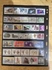 Lot Of New And Used Stamps From All Over The World  Off Paper and A Few On Paper
