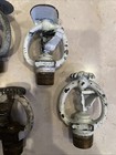  7  Antique Brass Fire Sprinkler Head Lot - Star  Rasco  Ascoa  Vogel  Rockwood
