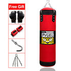 39  Heavy Boxing Punching Bag Training Gloves Speed Set Kicking Mma Workout Gym