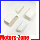 Painted 8624 Olympic White Tow Mirror Caps Cover For 14-19 Silverado Sierra 
