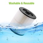 Replacement 17816 Filter Cartridge For Craftsman Shop Vac Wet Dry Air Filter Fit