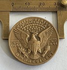 Medallic Art Co  President William Harrison High Relief Coin Medal