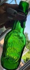 Green Glass Swing-top Beer Bottle  Grolsch With Ceramic Stopper  1987  Holland