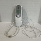 At t Corded Phone Home Office With Caller Id Desk And Wall Mount Telephone White