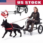 Dog Pulling Cart With Seat  Dog Sled Wagon For Large And Small Dog  176 -265 Lbs