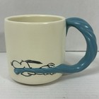 Hallmark Peanuts Snoopy Linus 3d Blanket Handle Mug 16oz Paj5015 New Htf