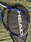 Head Microgel Raptor Oversize 110  Head 4 1 4 Grip Tennis Racquet   Case Blue