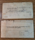 1920 1924 State Nebraska Resident Hunting   Fishing License Duck Hunting Set 2