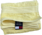 Tommy Hilfiger All American Plush Cotton Terry 16  X 26  Hand Towel - Sunshine
