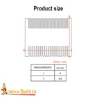 Medieval Handcrafted Genuine Horn Comb Natural Horn Comb Genuine Horn Comb 100  