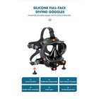 Full Face Diving Goggles Kit 8058 Anti-fog Mask Underwater Breathing Snorkel  us