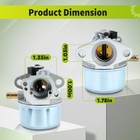 Carburetor Carb For Briggs   Stratton 875 Series 190cc 8 75ft-lbs Torque Engine