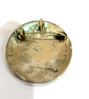 Vintage  Abalone Silver Mexican Pendant brooch