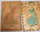 Rare Antique 1907 Leather Postcards  from A Friend   made A Good Catch  Lot Of 3