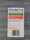 Nicorette Nicotine Gum 4mg Coated Spearmint Burst  160 Pcs New Nib Exp 02 28