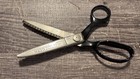 Wiss Pinking Shears 9in Vintage Model C Black Handle Usa Sewing Scissors