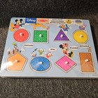 Melissa   Doug Disney Colors And Shapes Wooden Peg Puzzle Alphabet Set Of 3