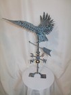 Handcrafted 3 Dimensional Full Body Eagle Weathervane Copper Patina Finish