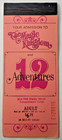 1970s Walt Disney World Magic Kingdom Adventures Ticket Book  dw70