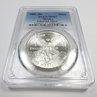 1985 Mo Pcgs Ms67 - Mexico 1 Oz Silver Libertad Un Onza Coin  56431a