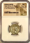 249-251 Ad Trajan Decius Pannoniae Rev  Ancient Roman Silver Dbl Denarius Ngc Ms