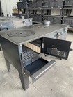 Large Wood Stove With Oven Handmade Cooker Heater Heavy Duty Cast Iron 35  Long