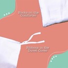 Baby Toddler Duvet Cover  Comforter  Toddler Pillow  Sheets - 100  Cotton