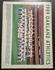 Oakland Athletics 1989 Postseason Media Guide World Series Champions