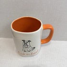 Rae Dunn Halloween Trick Or Treat Mug  Dog With Pumpkin Basket