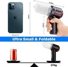 Computer Vacuum Cleaner - For Keyboard Cleaning- Cordless Canned Air- Powerful