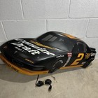 Vintage Miller Genuine Draft Beer Rusty Wallace 3d Race Car Lighted Sign-mgd- 2