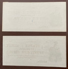 Stanley J  Kirby  Kirbyville Pa 10c   25c Scrip    Unlisted In Hoober - 2 Notes
