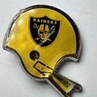 Vintage Los Angeles   Oakland Raiders 1980s Nfl Football Helmet Lapel Enamel Pin