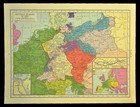 1812 Central Europe Map Of Napoleon s Invasion Of Russia French Napoleonic Wars