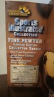 Signed Sports Illustrated Nfl Fine Pewter Figure Limited Ed Joe Montana  Nib Coa