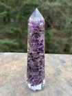 Amethyst Orgone  Tower Point  4   Intuition Healing Protection 29223e