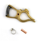 Weldingcity   300a Arc Welding Tweco-type Crocodile Ground Clamp Brass Us Seller