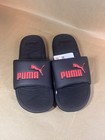 Puma Men s Cool Cat 2 0 Bx Slide Sandal Black red 9 Medium Us