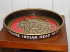 Vintage Iroquois Indian Head Beer And Ale Metal Tray