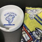 Bibendum Michelin Man Ashtray Bandana 3 Piece Set Used