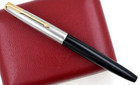 Vintage Parker Vp Fountain Pen W  14k Fine Nib 