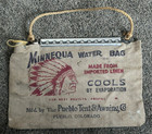 Grand Auto  1960 s Oakland  Ca Store Water Bag 3 Cowboy s  Indian Chief Minnequa
