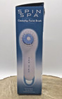 Facial Cleansing Brush New Spin Spa W  2 Brushes Cleans Refreshes Revitalizes