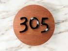 Personalized Home Address Sign House Number Custom House Number Plaque