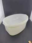 Tupperware Meat Saver Keeper 488-3  Holds Ckn  Ham  Turkey   inside Rack
